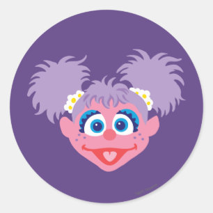 Sticker Rond Visage d'Abby Cadabby