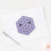 Sticker Rond Visage sacré - Arcturien, 01 Pr. (Enveloppe)