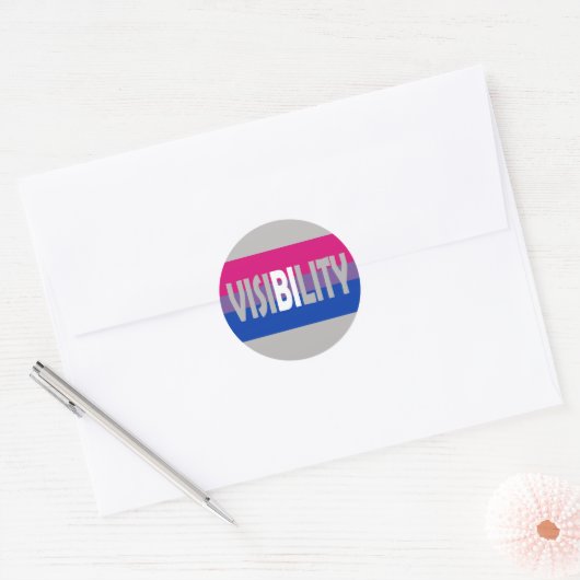 Sticker Rond Visibilté (Enveloppe)