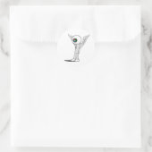 Sticker Rond Vision St. (Sac)