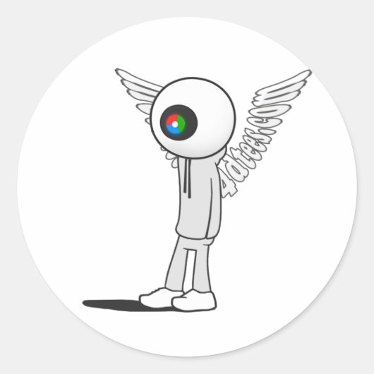Sticker Rond Vision St. (Devant)