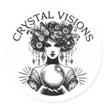 Visions de cristal Femme mystique T-shirt Vintage 
