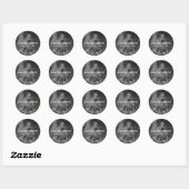 Sticker Rond Visites de fermes équines (Feuille)