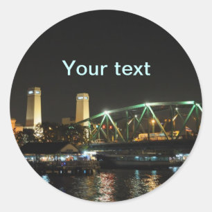 Sticker Rond Visitez la Thaïlande