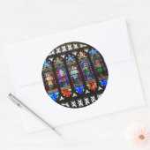 Sticker Rond Vitraux Saint Antoine (Enveloppe)