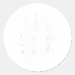 Sticker Rond Viva Cristo Rey Cristeros Guerre Spa catholique me