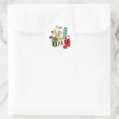 Sticker Rond Viva Italia (Sac)