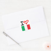 Sticker Rond Viva Italia ! (Enveloppe)