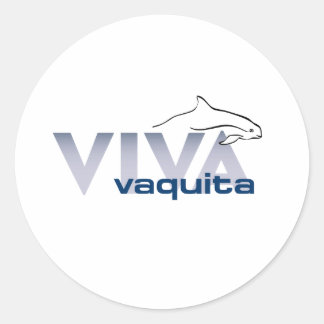 Sticker rond Viva Vaquita