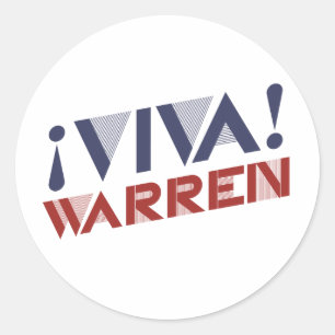 Sticker Rond VIVA WARREN - 2016.png