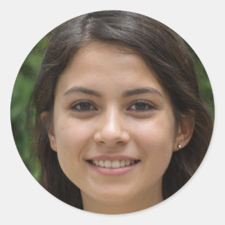 Sticker Rond Vivre dans le moment