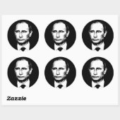 Sticker Rond Vlad Poutine (Feuille)