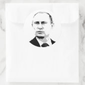 Sticker Rond Vladimir Poutine (Sac)