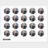 Sticker Rond Vladimir Poutine (Feuille)
