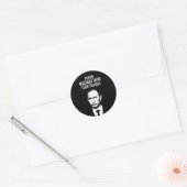 STICKER ROND VLADIMIR POUTINE PERSONNALISÉ (Enveloppe)