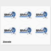 Sticker Rond Vocal J SMV (Feuille)
