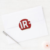 Sticker Rond Vodka (Enveloppe)