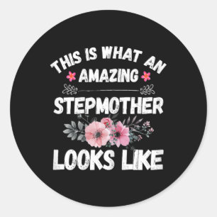 Sticker Rond Voici À Quoi Ressemble Une Mère À Vapeur Extraordi