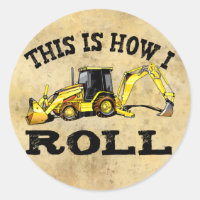 Voici comment je roule - Backhoe