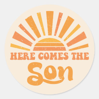 Sticker Rond Voici Le Fils De Dieu I (Jésus)