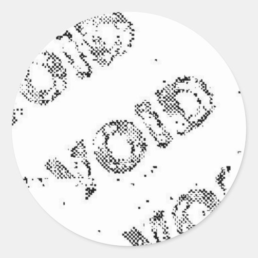 Sticker Rond void_statique (Devant)
