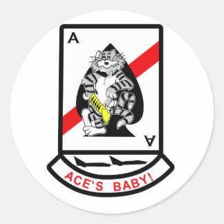 Sticker Rond Voie Noire VF-41