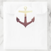 Sticker Rond Voile (Sac)