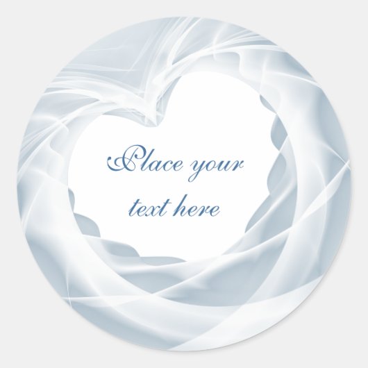 Sticker Rond Voile de naissance (Devant)