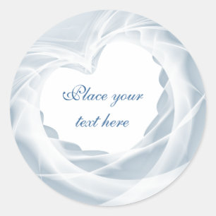 Sticker Rond Voile de naissance