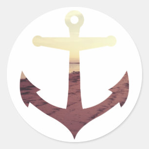 Sticker Rond Voile loin
