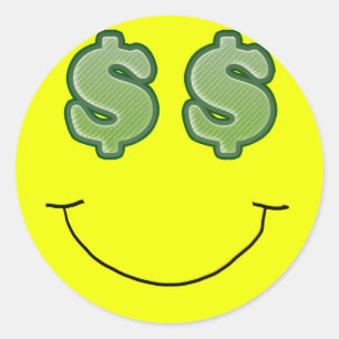 Sticker Rond Voir l'autocollant du vert 2