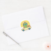 Sticker Rond Voiture (Enveloppe)