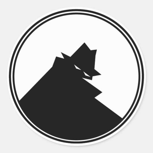 STICKER ROND VOITURE (Devant)