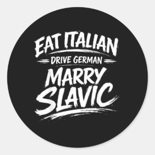 Sticker Rond Voiture drôle Humour Conduite Meme Conducteur sarc