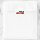 Sticker Rond Voiture Red Race (Sac)