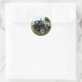 Sticker Rond Voitures classiques (Sac)