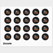 Sticker Rond Voitures Rc Racing Hobby (Feuille)