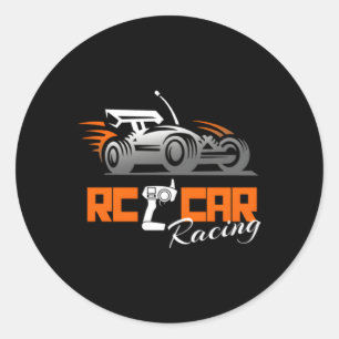 Sticker Rond Voitures Rc Racing Hobby