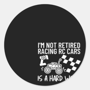 Sticker Rond Voitures Rc Retraitées
