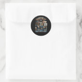 Sticker Rond Voix de la Liberté (Sac)
