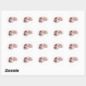 Sticker Rond Voix Kendoist (Feuille)