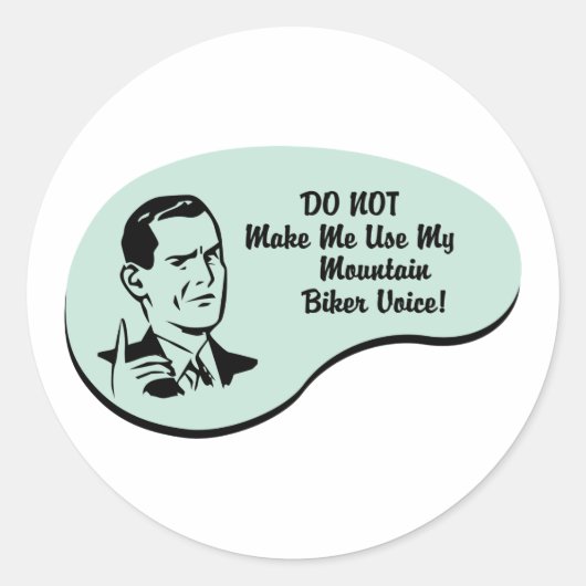 Sticker Rond Voix VTT (Devant)