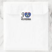 Sticker Rond Vojvodina Love (Sac)