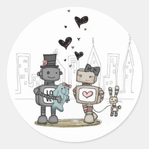 Sticker Rond vol25 - du coeur