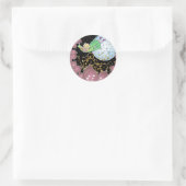 Sticker Rond Vol de nuit (Sac)