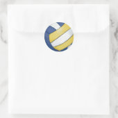 Sticker Rond Volley-ball (Sac)