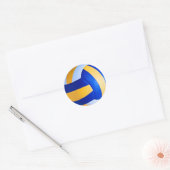 Sticker Rond Volley-ball (Enveloppe)