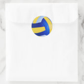 Sticker Rond Volley Ball (Sac)