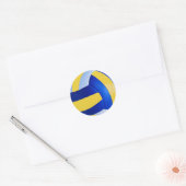 Sticker Rond Volley Ball (Enveloppe)