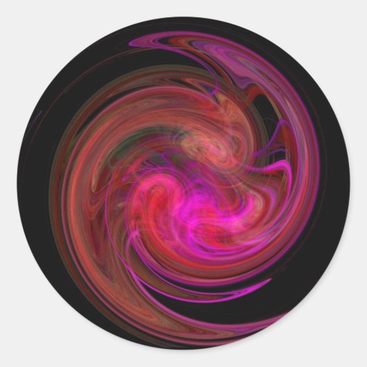 STICKER ROND VORTEX LUMINEUX (Devant)
